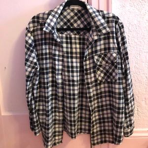 Black and White Flannel